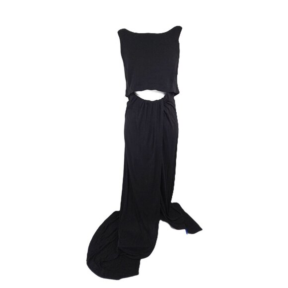 A.L.C. Hilseth Black Sleeveless Cut OUt Maxi Dress - Picture 7 of 15